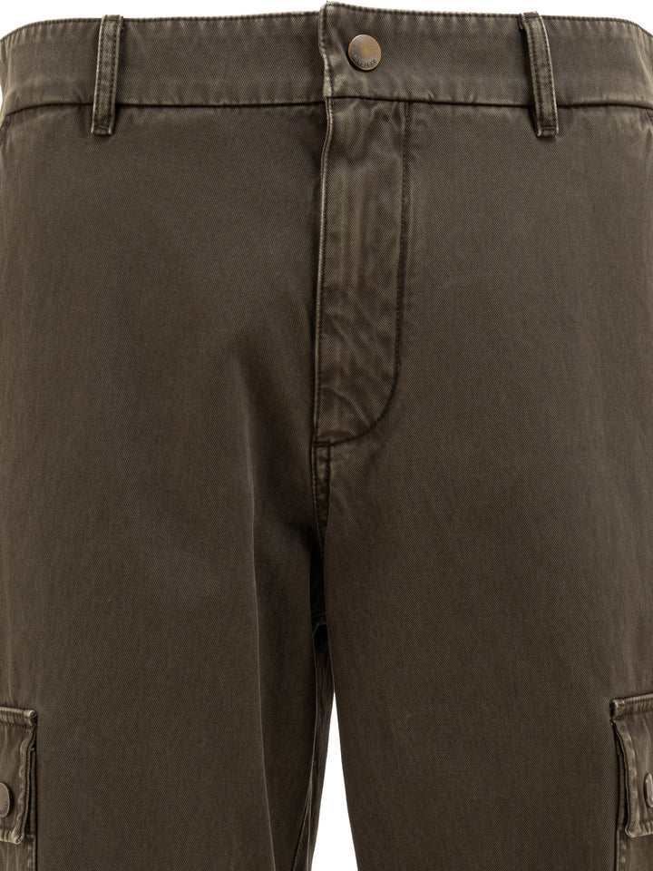 Burberry Gabardine Cargo Trousers - Brown | a0b731ffa0fa944f261f22015ba827f59d8372d2