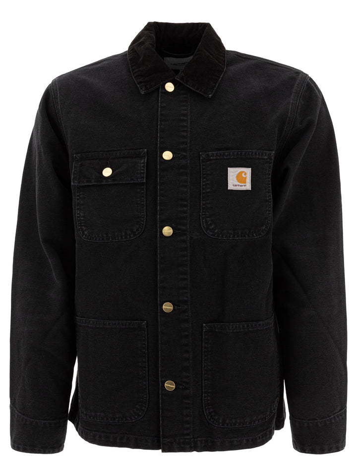 Carhartt Wip Michigan Coat Jackets and Coats - Black | 275864add5430f7b978756c739e79052a0497424