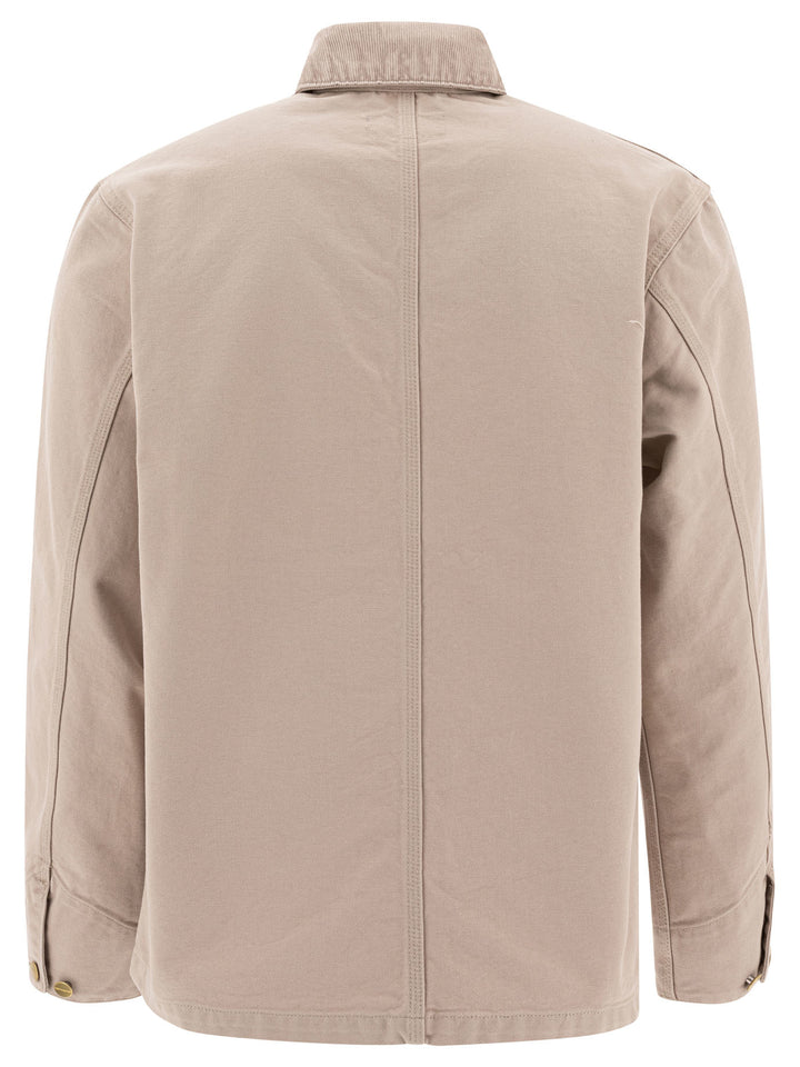 Carhartt Wip Michigan Coat Jackets and Coats - Beige | e651bc2e1277ea9e8bcf3052ecf0db39c6c04bb5