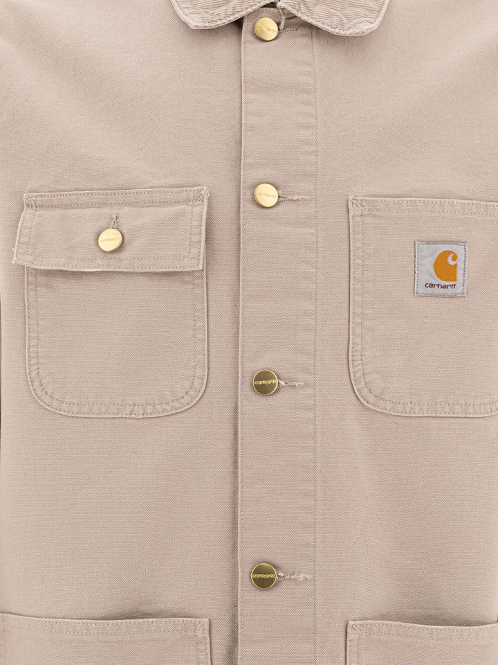 Carhartt Wip Michigan Coat Jackets and Coats - Beige | 3864d2599fe65e6732e3657285837d49a2f855e5