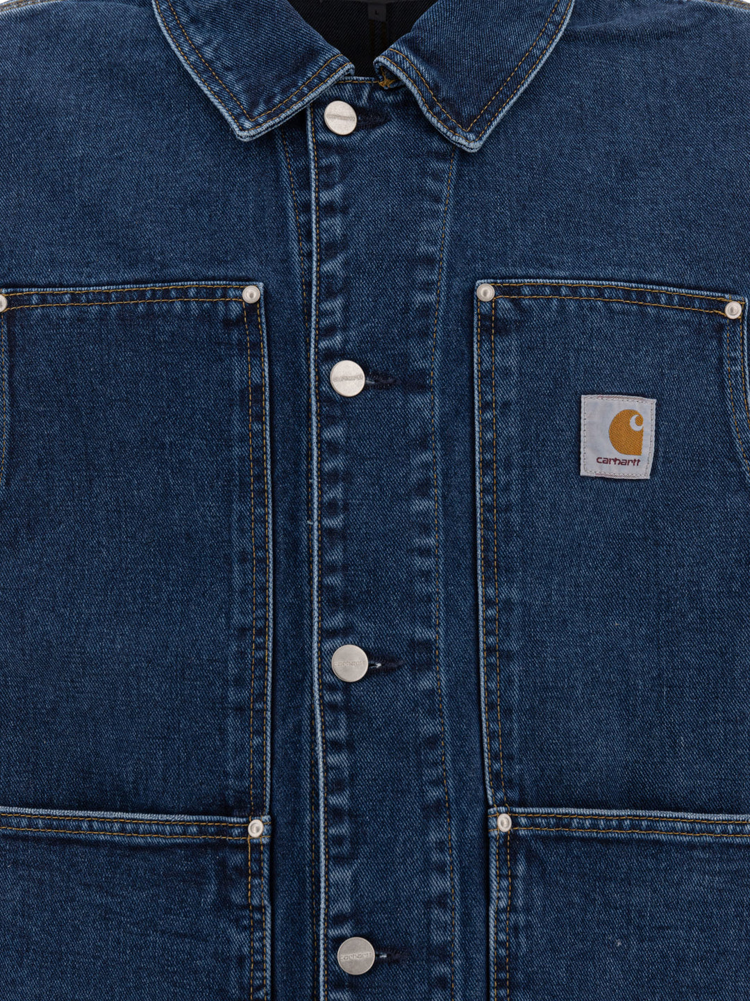 Carhartt Wip Og Double Front Jackets and Coats - Blue | 5e32026ee3356c8b7cbd7210764ceb6dd9faab00