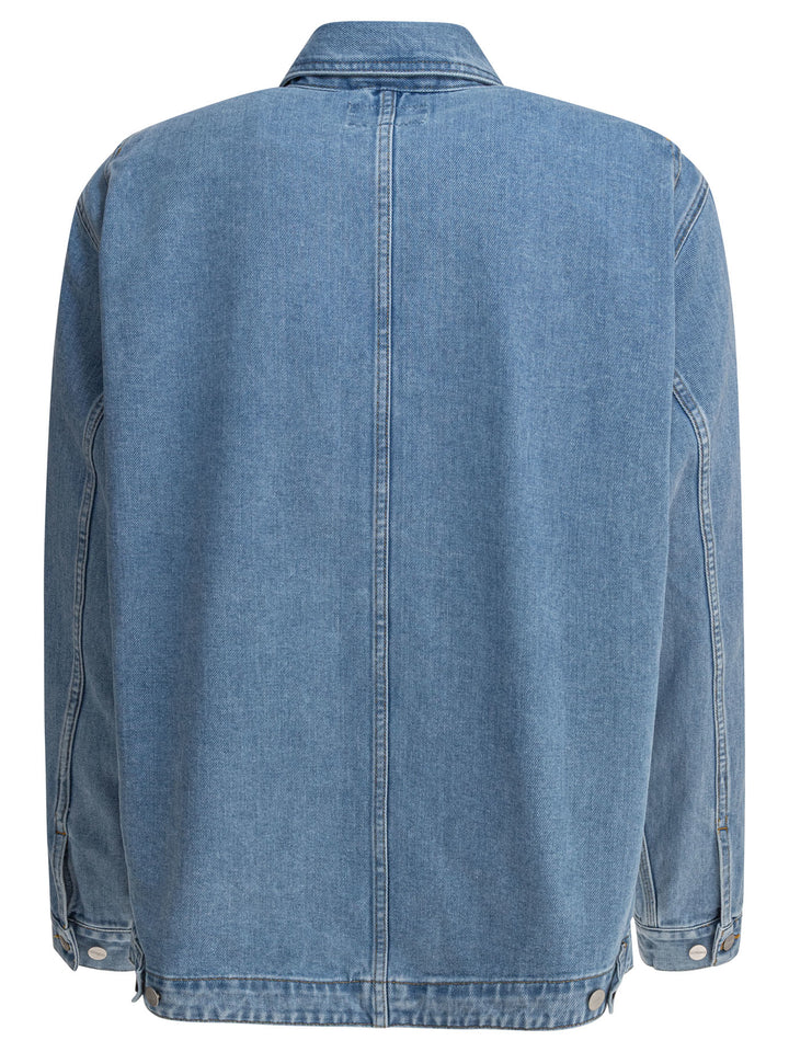 Carhartt Wip Og Double Front Jackets and Coats - Blue | a95224aeb6aba8bdd8d159f9ba66ea4359bd7f88