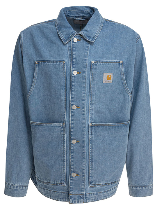 Og Double Front Jackets And Coats Blue