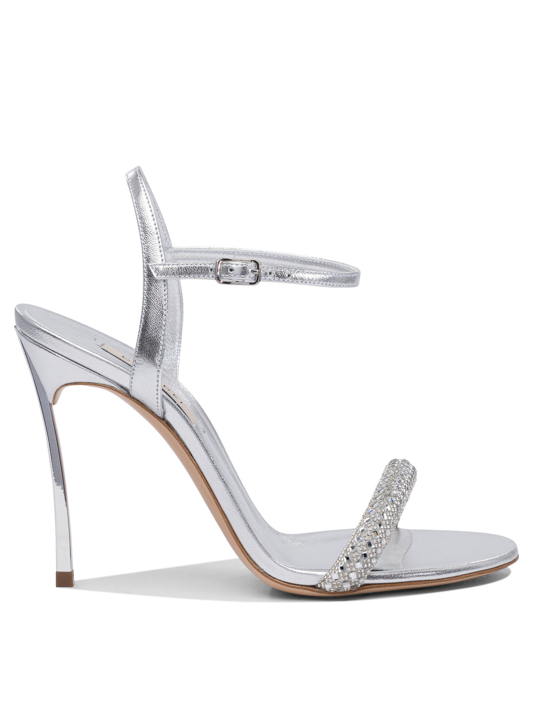 Casadei Stratosphere 100mm Sandals - Silver | 9b616497a7390c1e825d0a40bd5bd9db877a490a