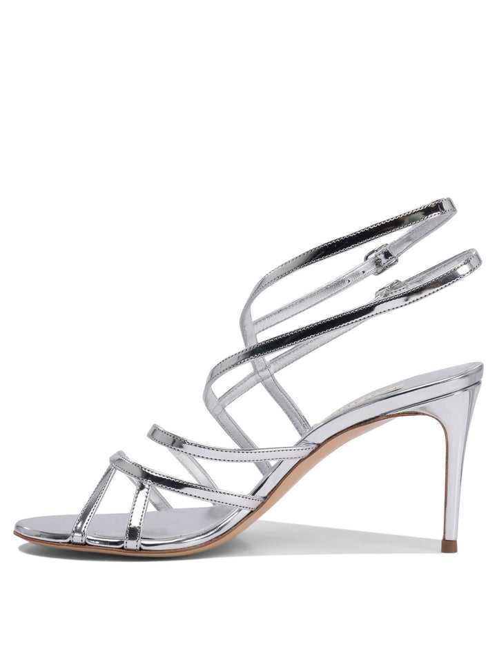 Casadei  Sandals - Silver | 6346191385a03b9539620bd84665f5a504a6f7c8