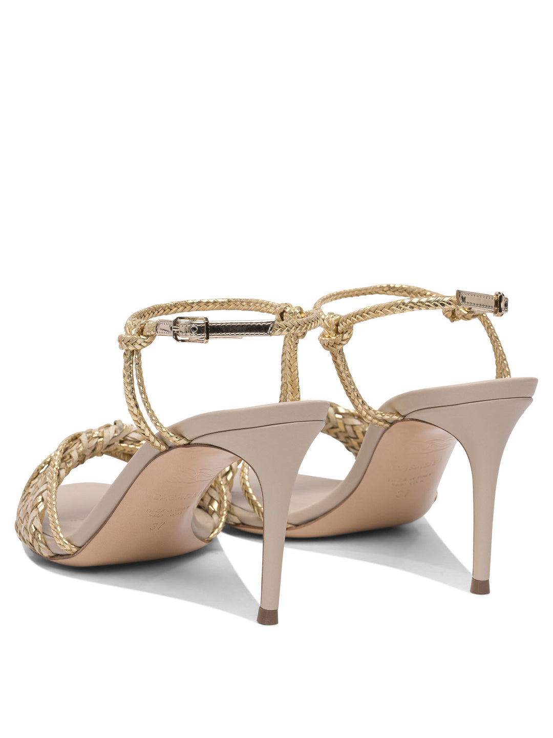 Casadei  Sandals - Gold | dc528dac527dada5567a528335203ff75753ee0c
