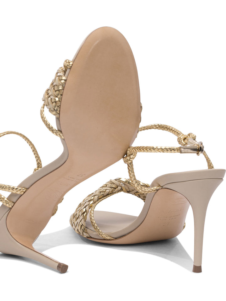 Casadei  Sandals - Gold | 923106a7d1194d16dc7b8bc5427ea5bc0441645c