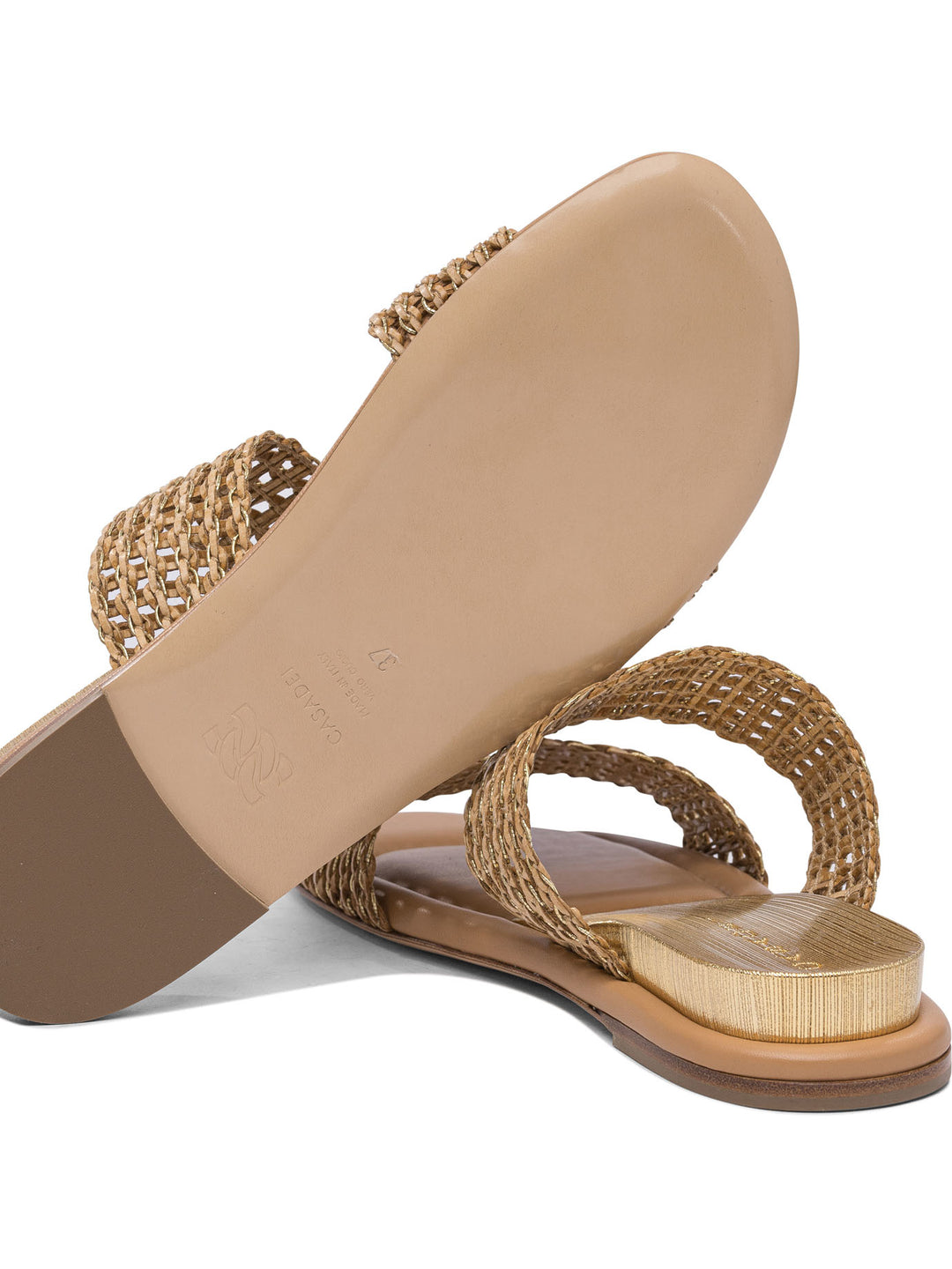 Casadei  Sandals - Gold | cbc3aaa8d555fa1b36009cc39be26b4ac46083db