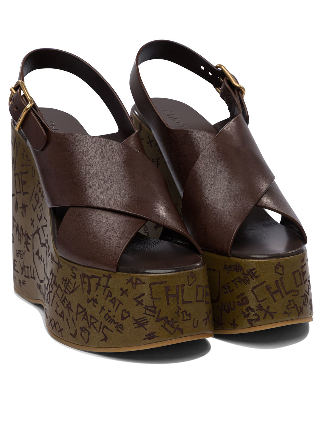 Chloé Maxime Sandals - Brown | 4a00ab5fafa82a5d8fe9978d41d08b2bbd4e05ee