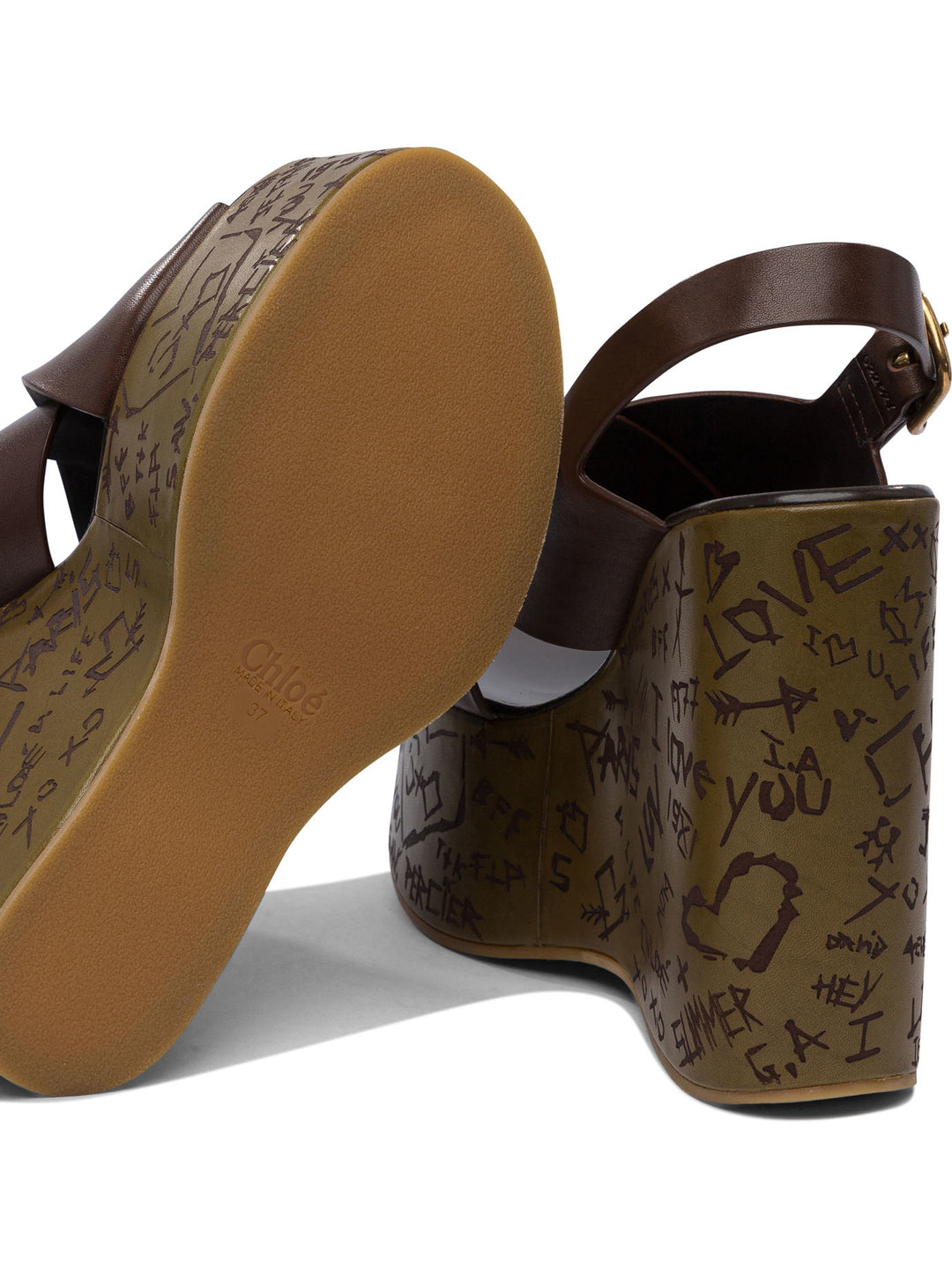 Chloé Maxime Sandals - Brown | fa657ed6650691d77585bfe347f2172881872741