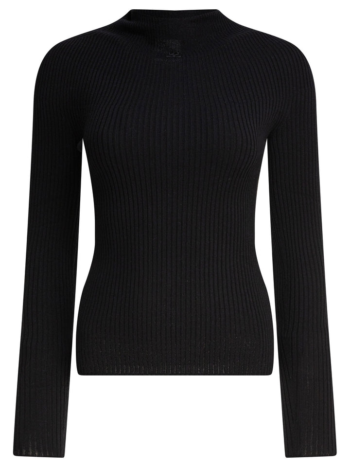 CourrèGes  Knitwear - Black | cada7b035c2d91c891b1ca56366c9af402a479fa