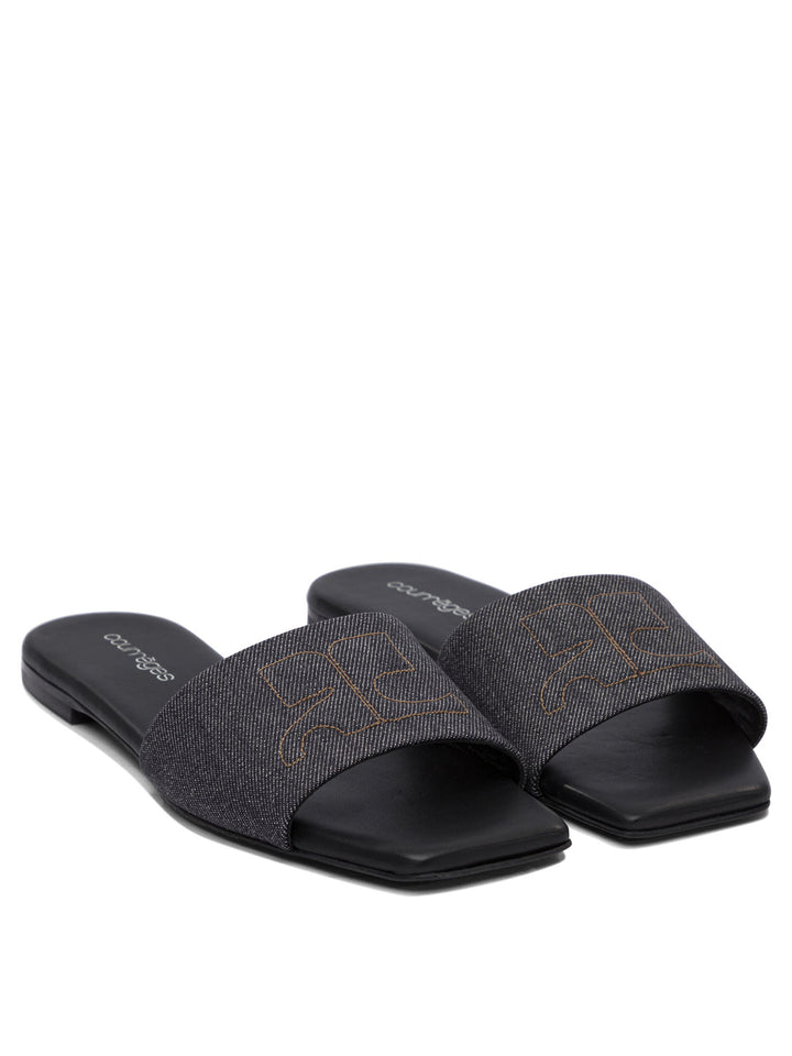 CourrèGes  Sandals - Grey | 6fe1d437ad63187b8a200535ef4cdeae579f5cfd