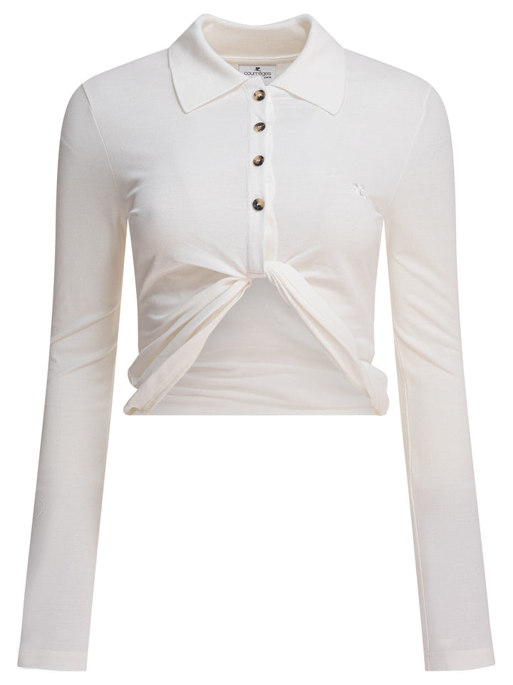CourrèGes  Tops - White | ff88fe531e40c206ab7190aa8188140b5f7d7f51