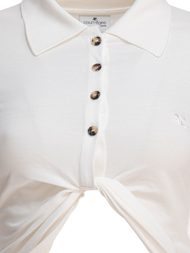 CourrèGes  Tops - White | 23d5cc398dcc851552943aa539cc0ef4438f391c