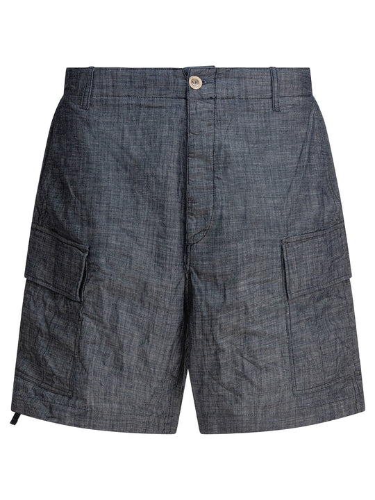 Cargo In Chambray Shorts Grey