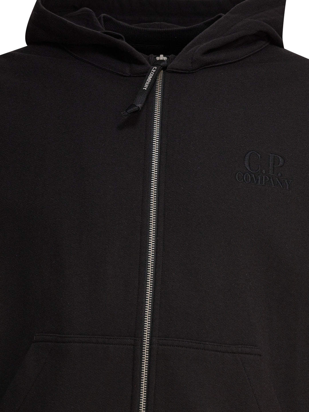 C.P. Company Sweatshirt With Logo Sweatshirts - Black | 4dc7d063f469959efb7b022211f9574df811cd35