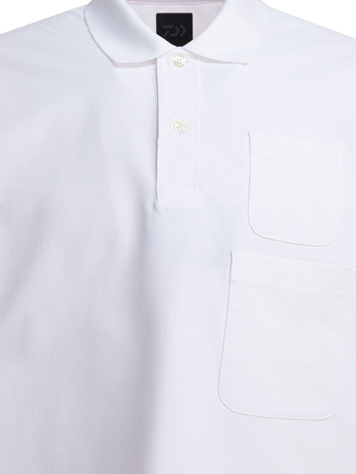 Daiwa Pier 39 Polo Shirt With Two Pockets Polo shirts - White | ae20cf199525998c6d9f3afd92d3ebbe80f5518e