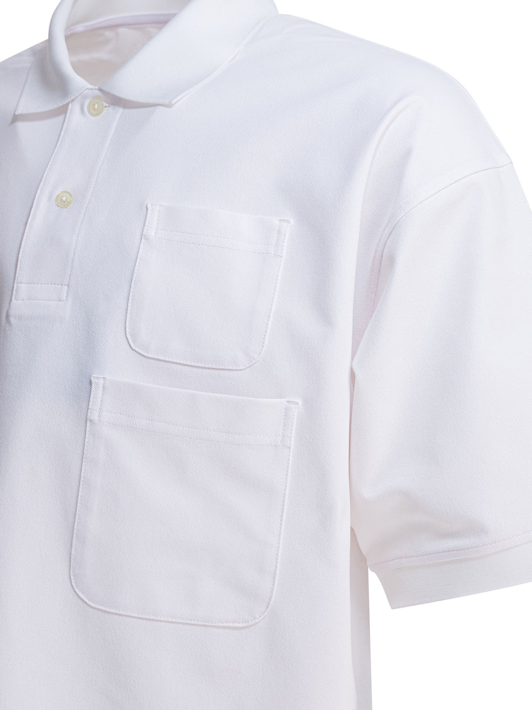 Daiwa Pier 39 Polo Shirt With Two Pockets Polo shirts - White | a5b8dc1e38fc1273012596d74cc829803b96134c