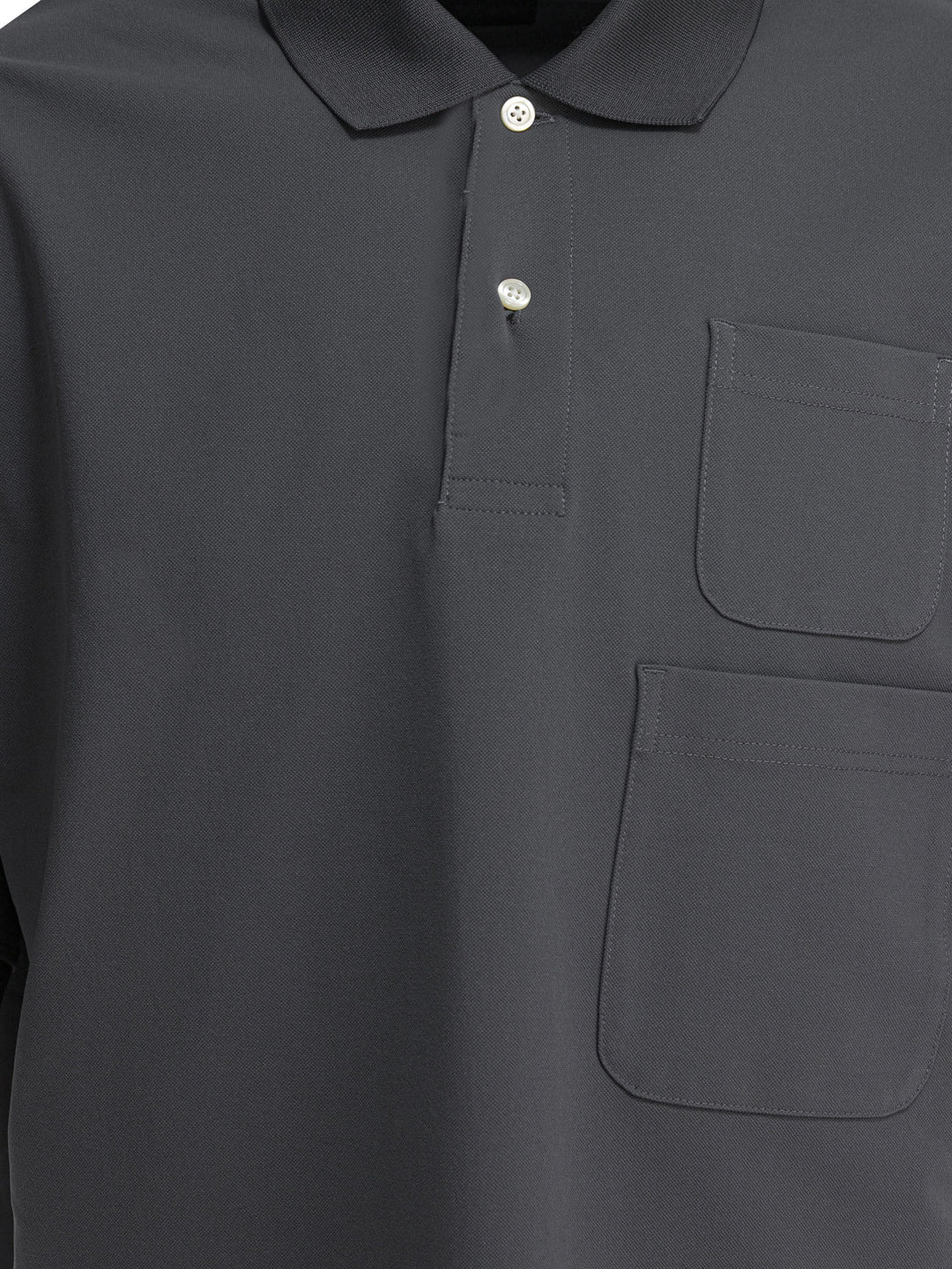 Daiwa Pier 39 Polo Shirt With Two Pockets Polo shirts - Grey | 425348f5123e59bc7929f98442721ab2514a28fa