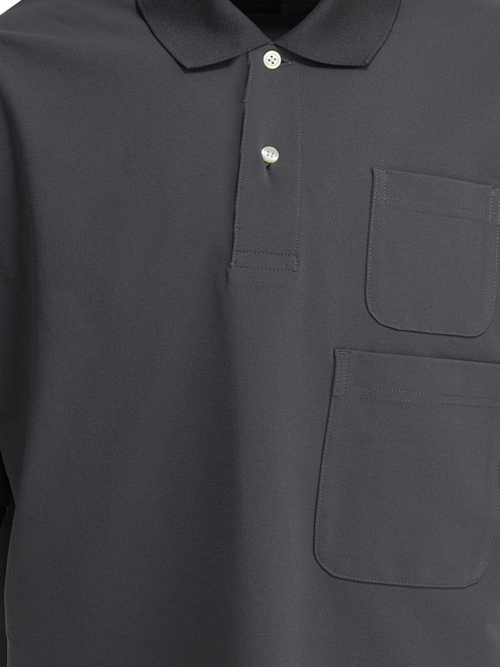 Daiwa Pier 39 Polo Shirt With Two Pockets Polo shirts - Grey | 425348f5123e59bc7929f98442721ab2514a28fa