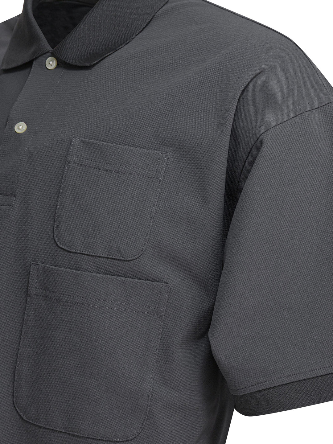 Daiwa Pier 39 Polo Shirt With Two Pockets Polo shirts - Grey | 011df78ede7ff48e7f60b6df3d2a0da6ab258062
