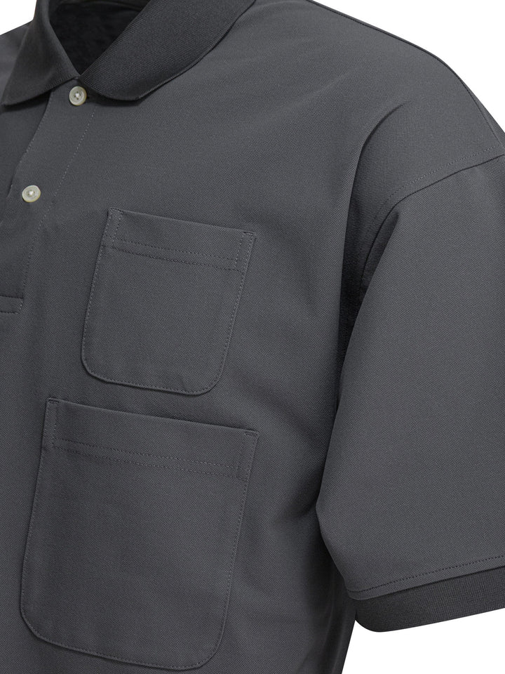 Daiwa Pier 39 Polo Shirt With Two Pockets Polo shirts - Grey | 011df78ede7ff48e7f60b6df3d2a0da6ab258062