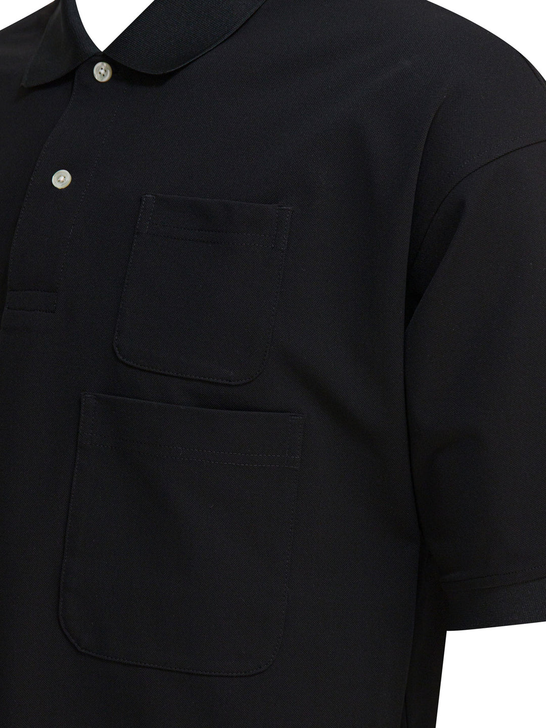 Daiwa Pier 39 Polo Shirt With Two Pockets Polo shirts - Black | b8706549b461289d35407691dd1261093aed089f