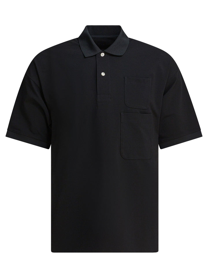 Daiwa Pier 39 Polo Shirt With Two Pockets Polo shirts - Black | 003c7dc62f94f2a871d36b7a71304eacd6e663e4