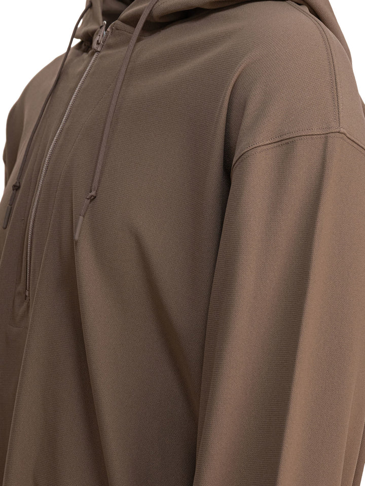 Daiwa Pier 39 Half Zipper Hoodie Sweatshirts - Beige | 5bc247a32bf8206278d60ff15e8b562da378e40e