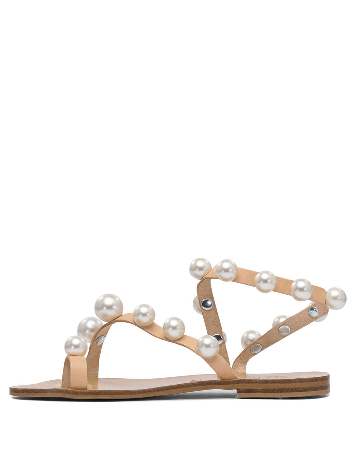 Elina Linardaki  Sandals - Beige | 274da0fadd695cf7d3c59801240e31161a4fb4df