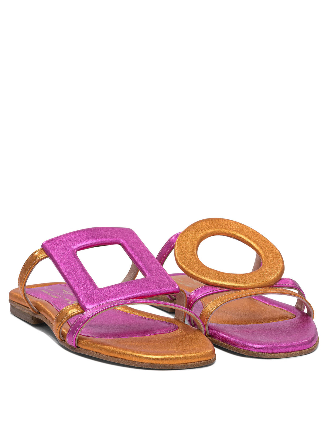 Elina Linardaki  Sandals - Orange | 93e8a43b833ba9fc241d5e47816f85bd67dd1b37