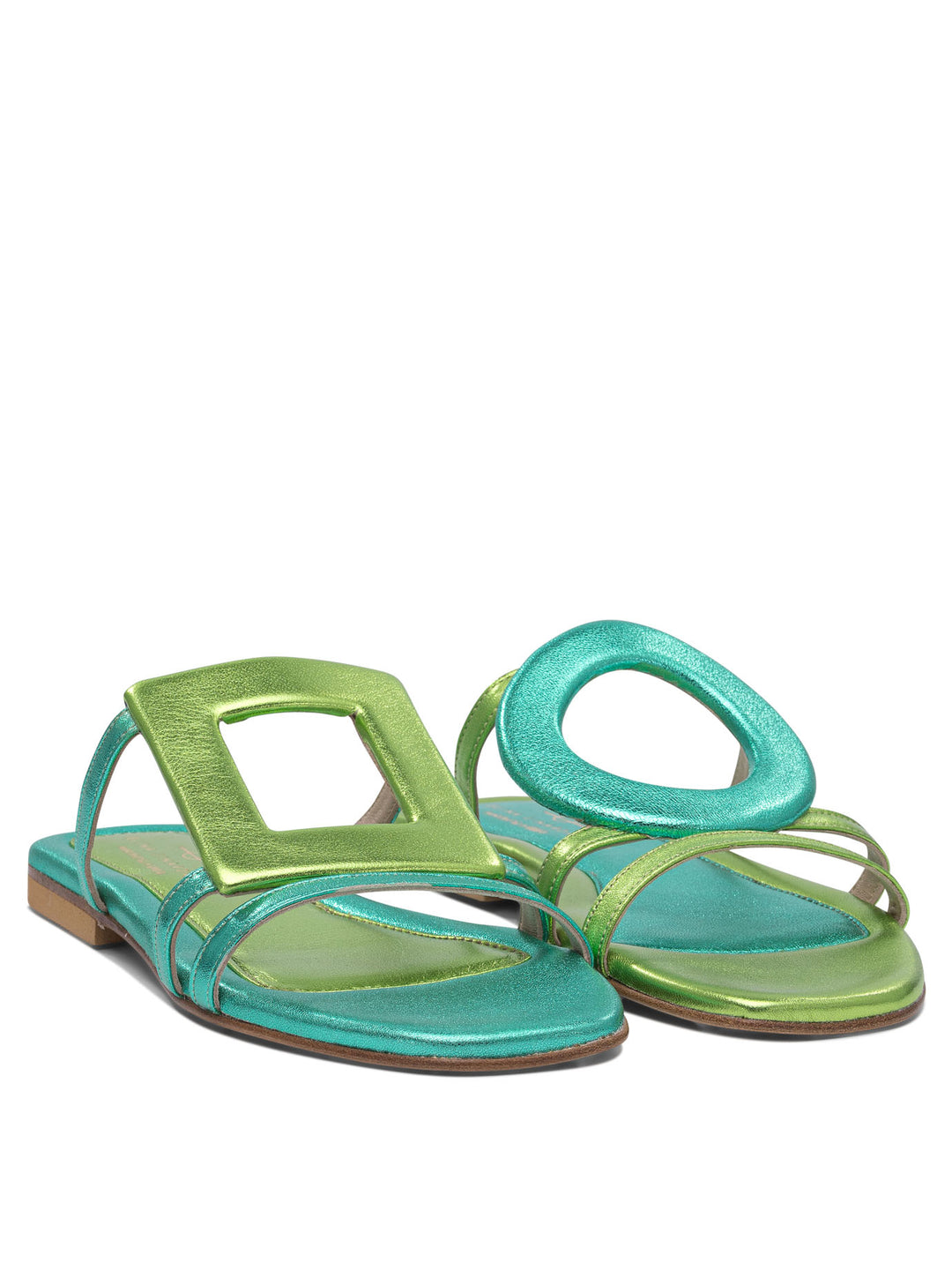 Elina Linardaki  Sandals - Green | 7097c465e26b919abfac4be5dcf9a2e472462776