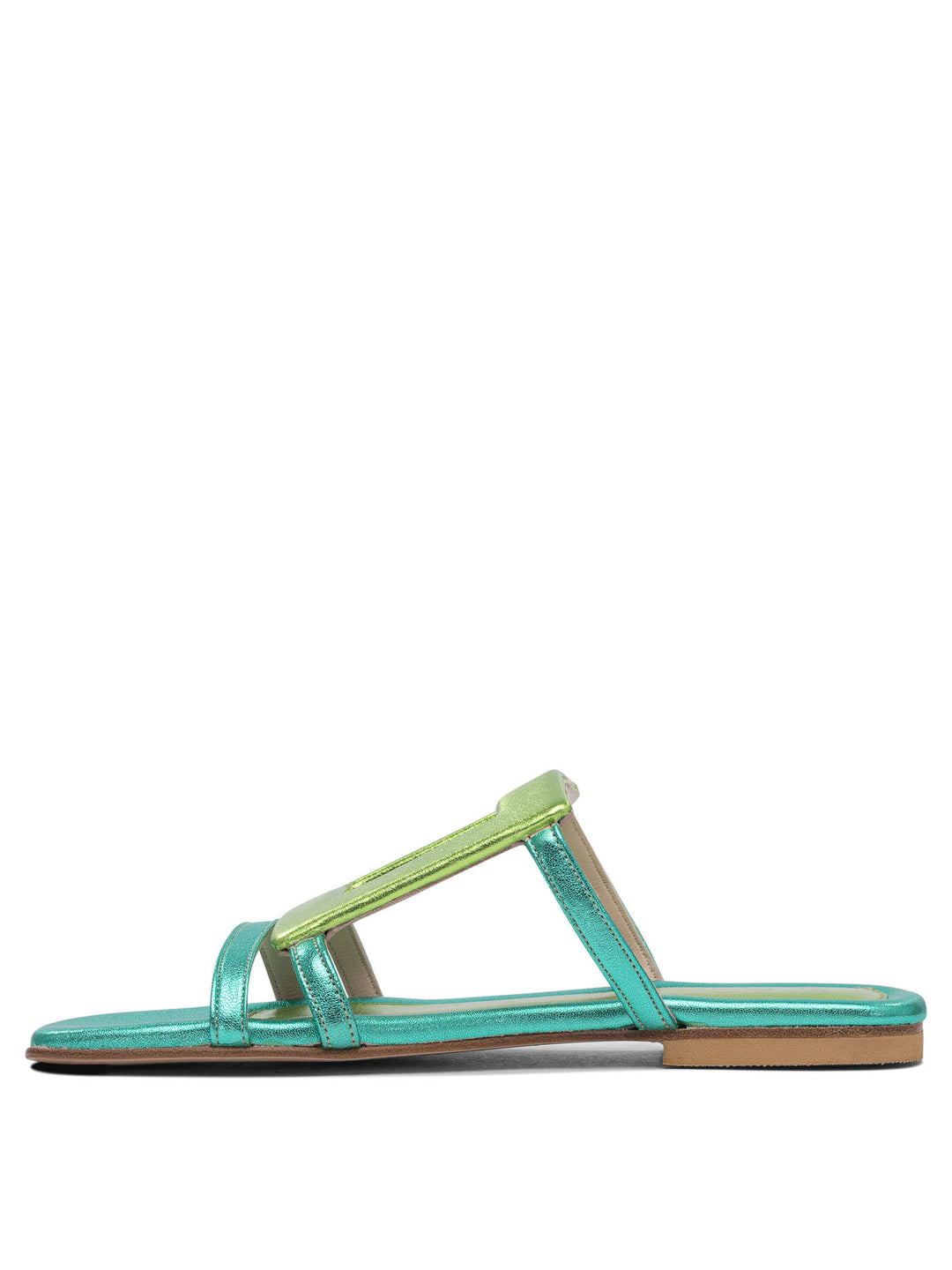 Elina Linardaki  Sandals - Green | 9c5942a497610fce07bf7d504913998d8212d796