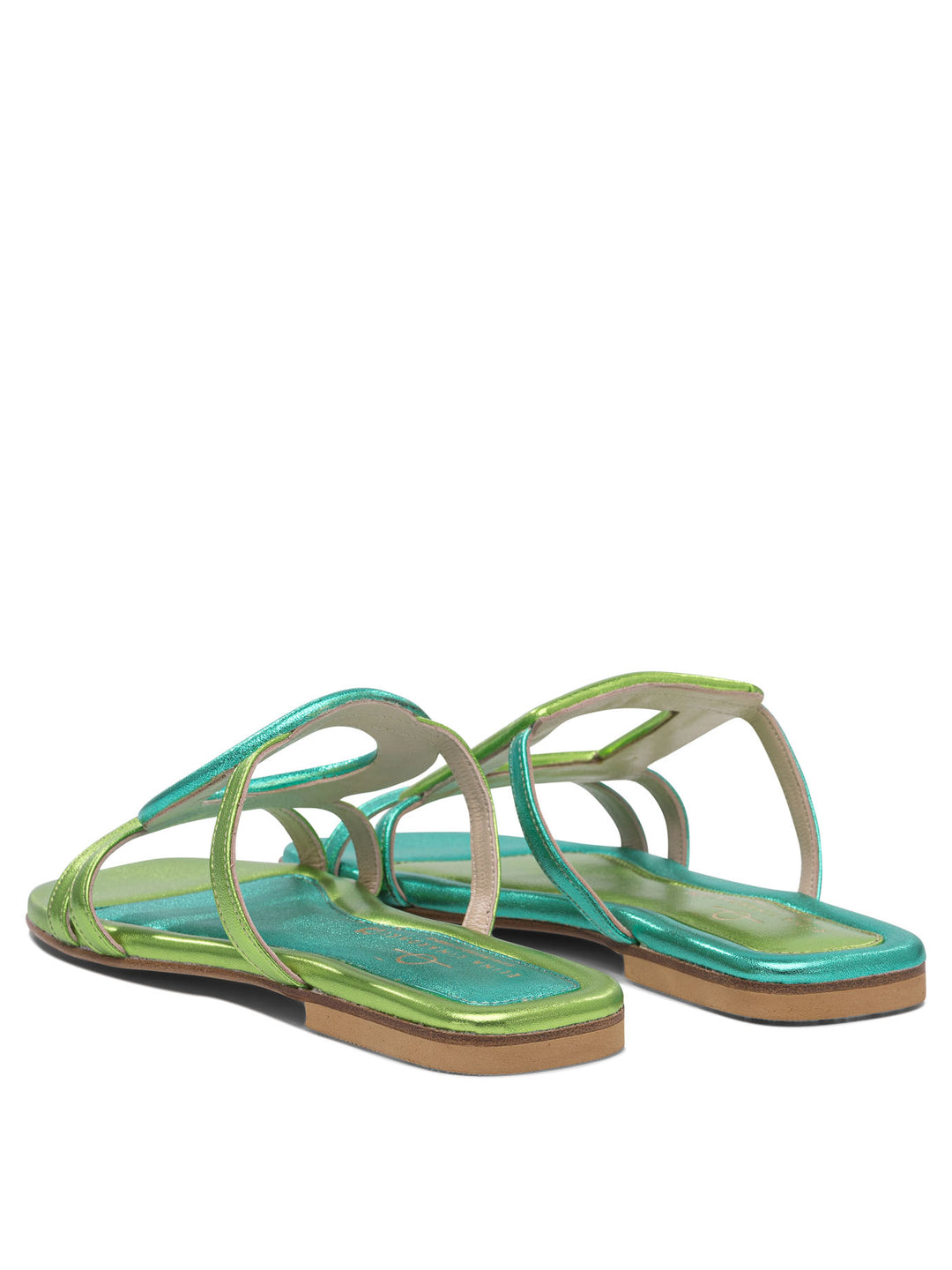 Elina Linardaki  Sandals - Green | 742571e7fb3531d46a3d15b402d8bfaf45e092ac