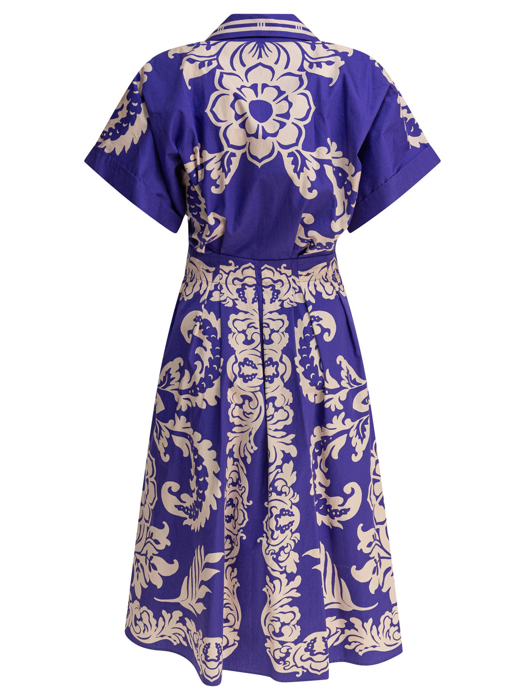 Etro Cotton Flared Dress Dresses - Blue | e6cd350001c2fd754f230e8aeb692715424e7944