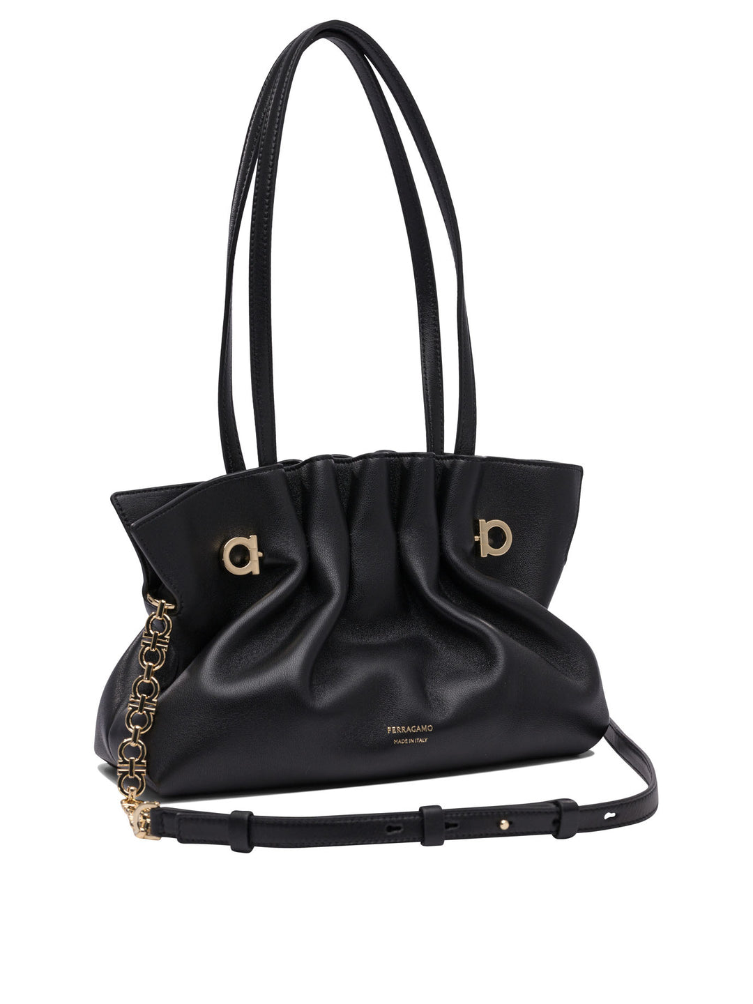 Ferragamo  Shoulder Bags - Black | 938d4536dd4f0676085b05f247ccb3f54cda66e5