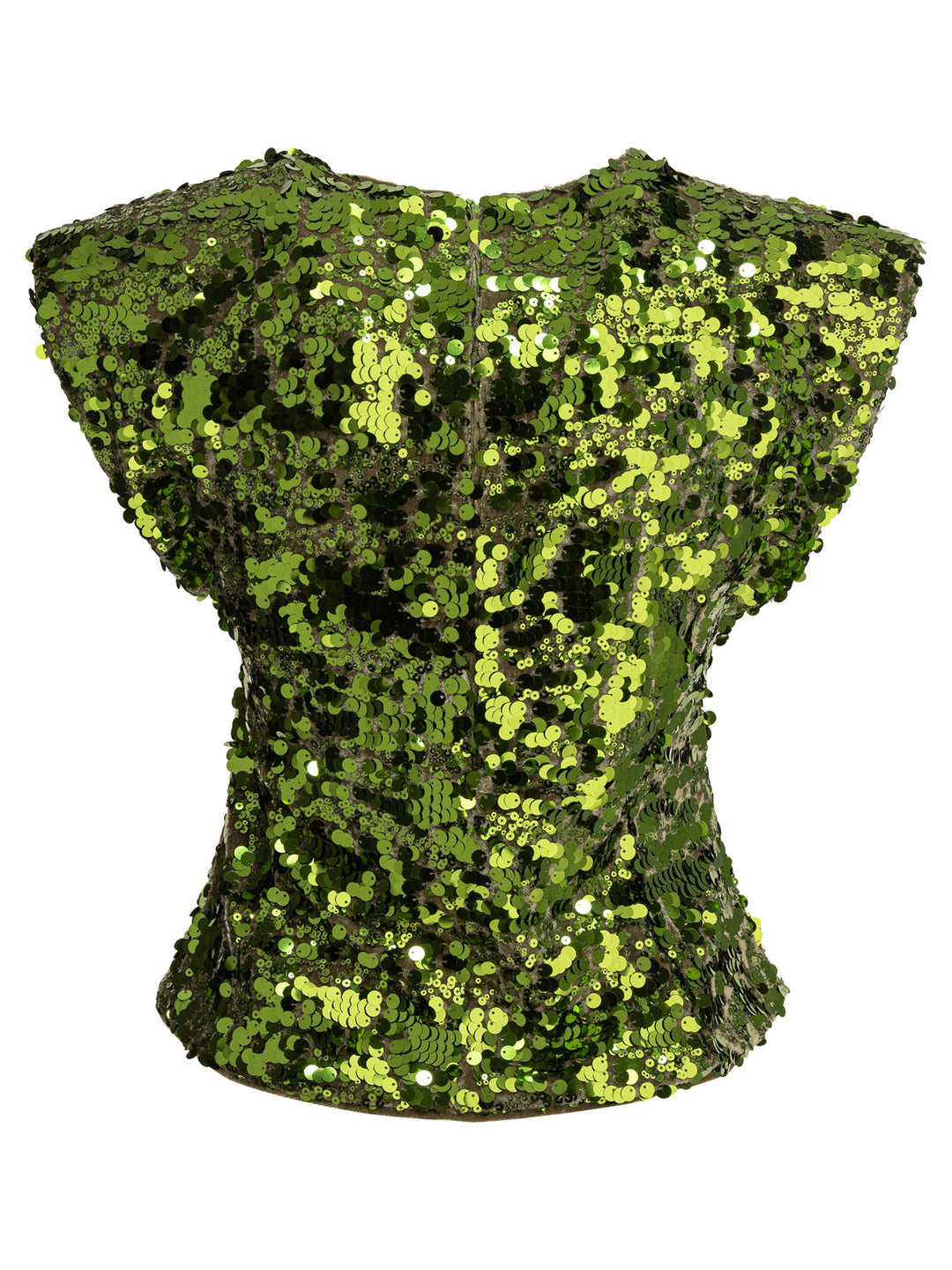 Ganni Velvet Sequins Blouse Shirts - Green | 911081c9027b6d2c6c28b8163e7d361e0de26c0c