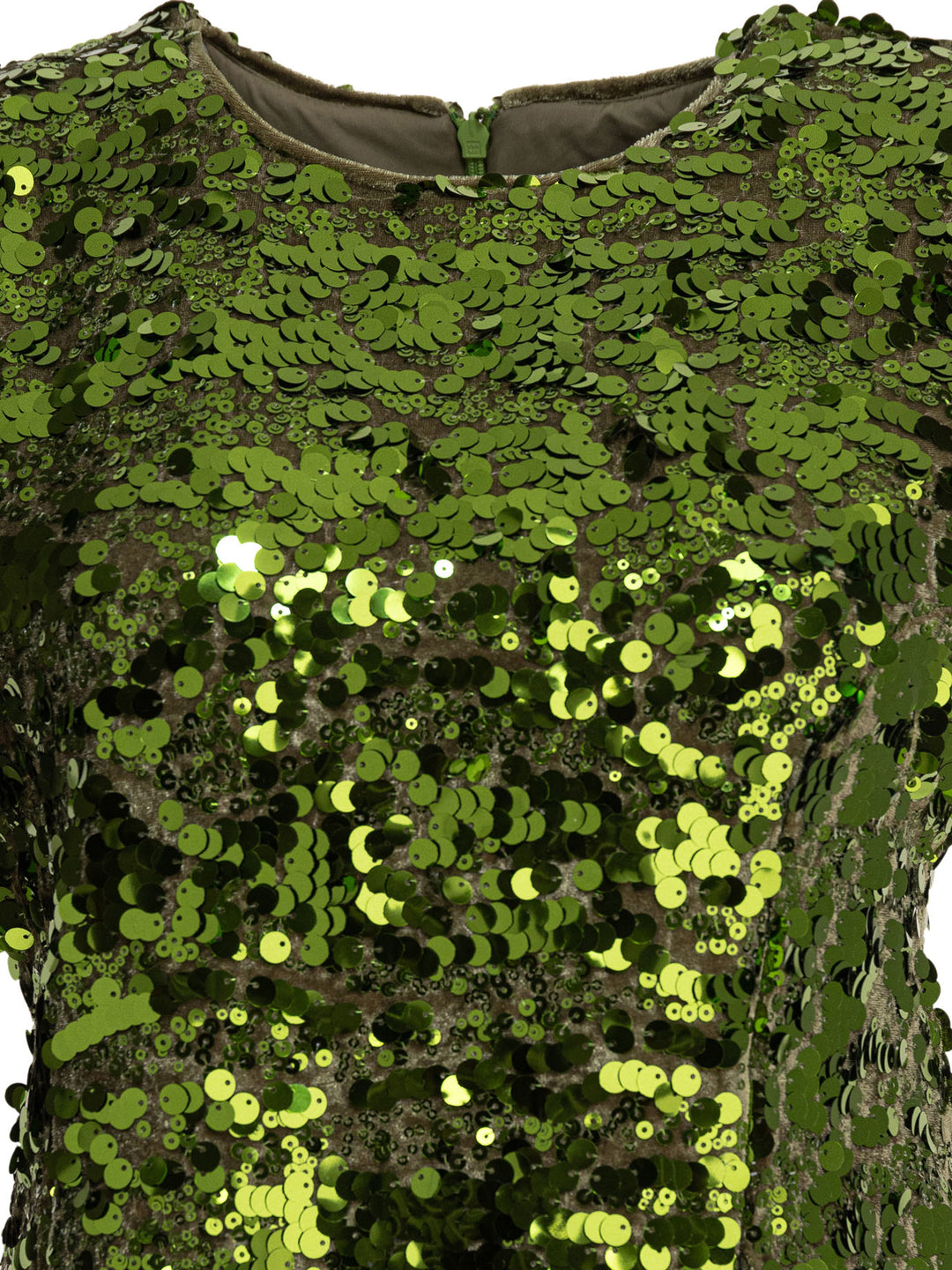 Ganni Velvet Sequins Blouse Shirts - Green | ace5317f353c4befeff9e764cd11335d8fa6bd43