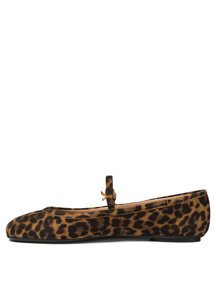 Gianvito Rossi Carla Ballerinas - Brown | 99f92c7abcb3aa59cfaac46540503a4676d230a8