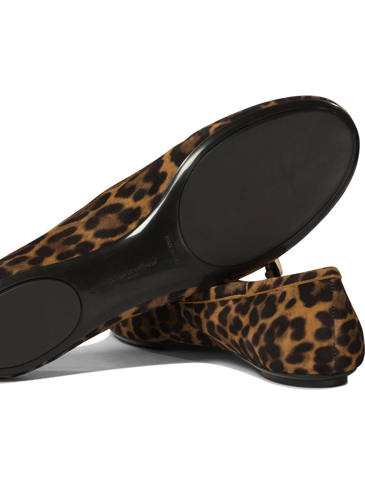 Gianvito Rossi Carla Ballerinas - Brown | b7c3b218f85735be53d68ed41b17134860859eb6