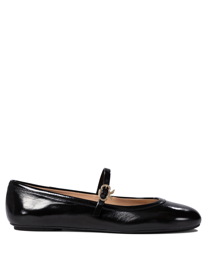 Gianvito Rossi Carla Ballerinas - Black | b1e313106ada815ffc13331e2b51ac8a66ba90b9