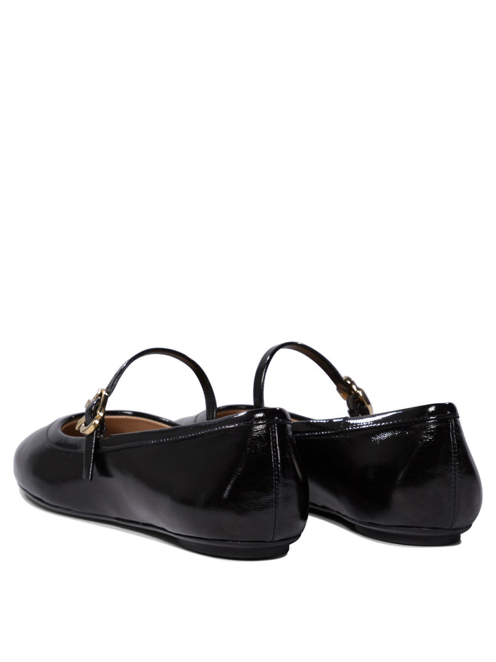 Gianvito Rossi Carla Ballerinas - Black | ef1e44b9de67b66b2d19bf7d58fc28e7fd73a445