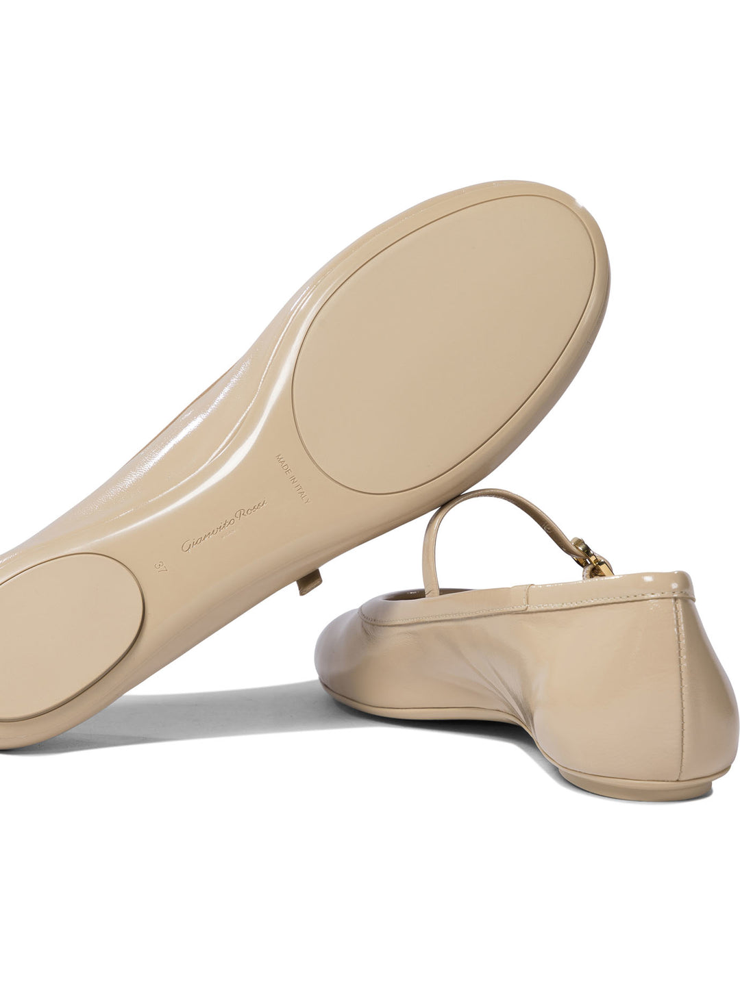 Gianvito Rossi Carla Ballerinas - Beige | d29df7f586bbe323b02f7465971f5287306bdf7c