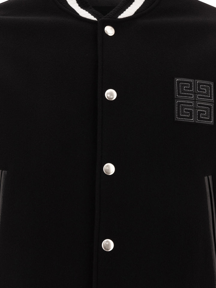 Givenchy Wool Bomber Jacket Jackets and Coats - Black | ed9b5974c38a09a6f31876fce38543b926543333