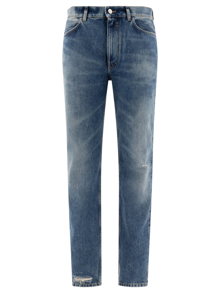 Givenchy Straight-Leg Jeans - Blue | 77354a94c1ffc5dc22cc6b382da29b799ce23120