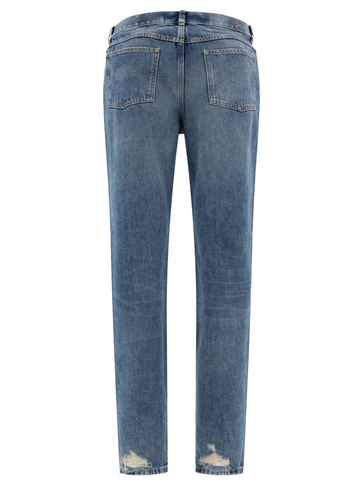 Givenchy Straight-Leg Jeans - Blue | 261386bd73d1b19786d0d1870a5b9fcd460120c8