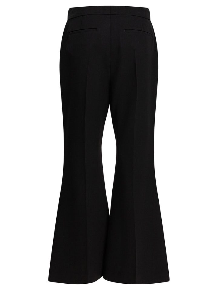 Givenchy Flared Trousers - Black | edb9596e975ab9769480c099bbca3bfe8d0d9eae