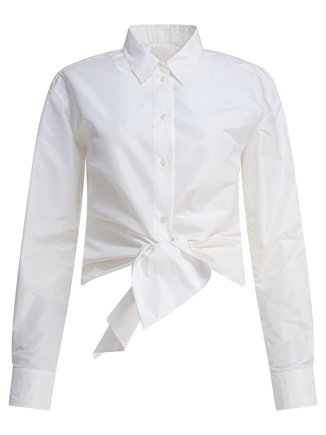 Givenchy Shirt With Bow Shirts - White | ab84243271eacf85c280ec81cc2cb73aec60cd07