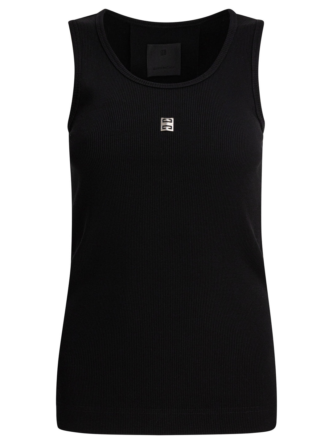 Givenchy Ribbed Tank Top Tops - Black | a3a617810d154d6698a5efae7c3de562e8c1bbac