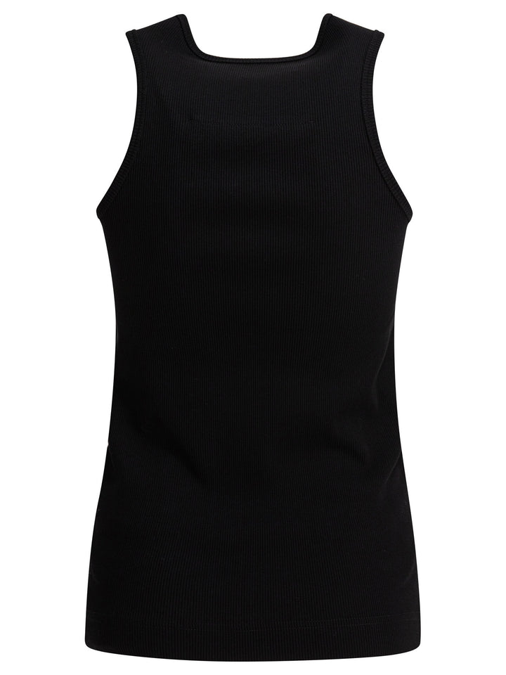 Givenchy Ribbed Tank Top Tops - Black | dd9e74c491a26149eb6dfd786a7ce8f4dee20234